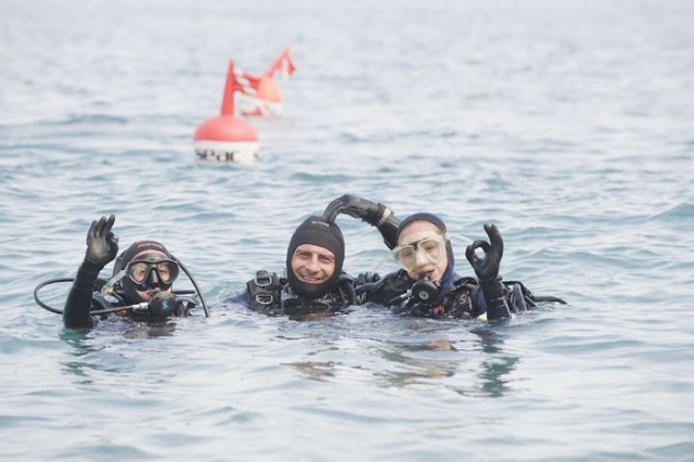  Prueba en el mar 